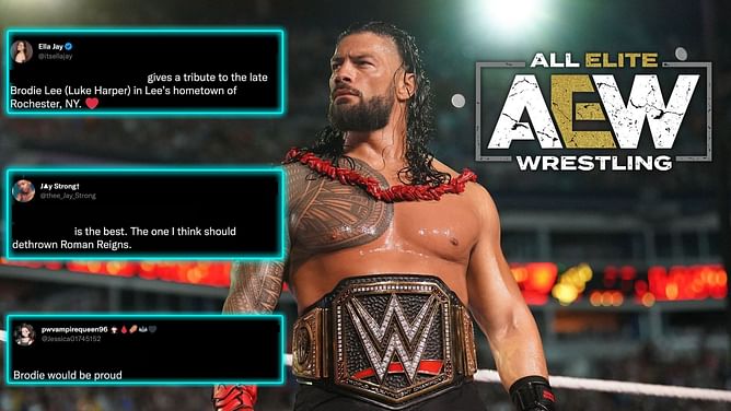 Twitter claims RAW Superstar should dethrone Roman Reigns following moving tribute to Brodie Lee at WWE event