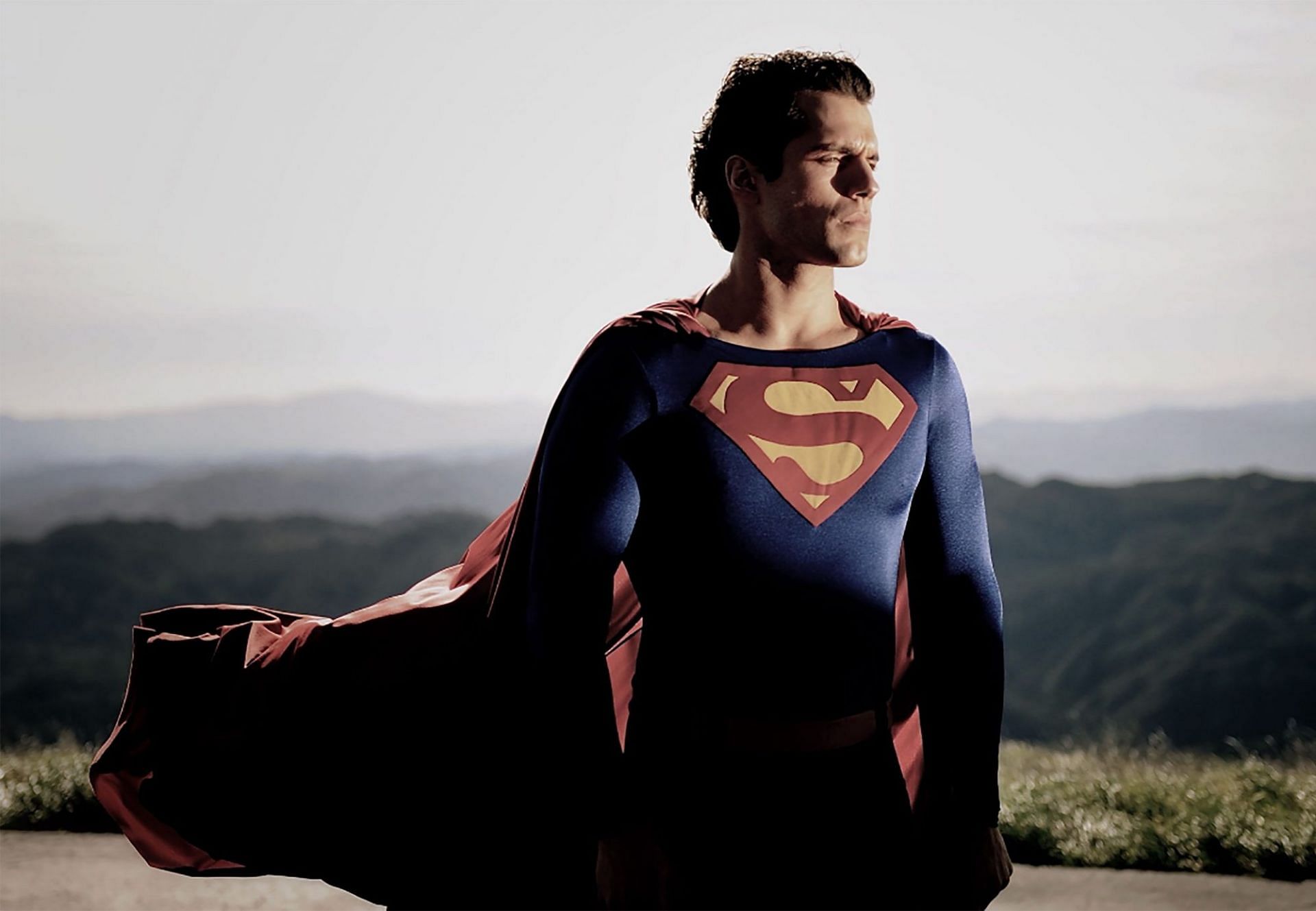 Henry Cavill Superman screen test (Image via Zack Snyder)