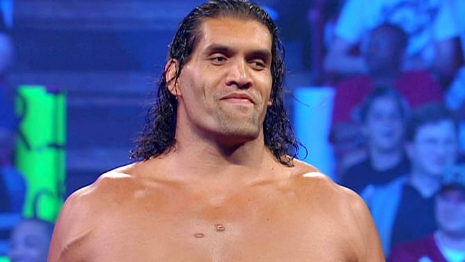 WWE legend The Great Khali once had an embarrassing incident after walking into "the ladies' dressing room"