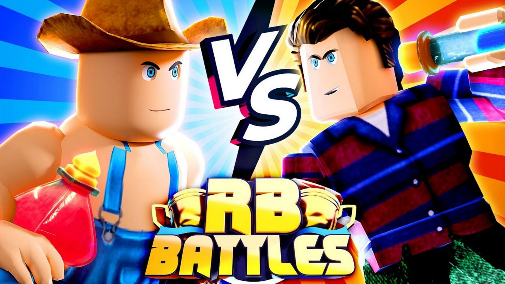 Featured image of Flamingo vs Jayingee in RB Battles (Image via Roblox Battles YouTube)