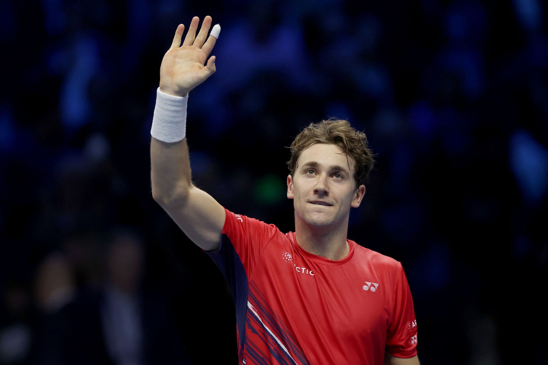 Casper Ruud pictured at the 2022 Nitto ATP Finals in Turin.