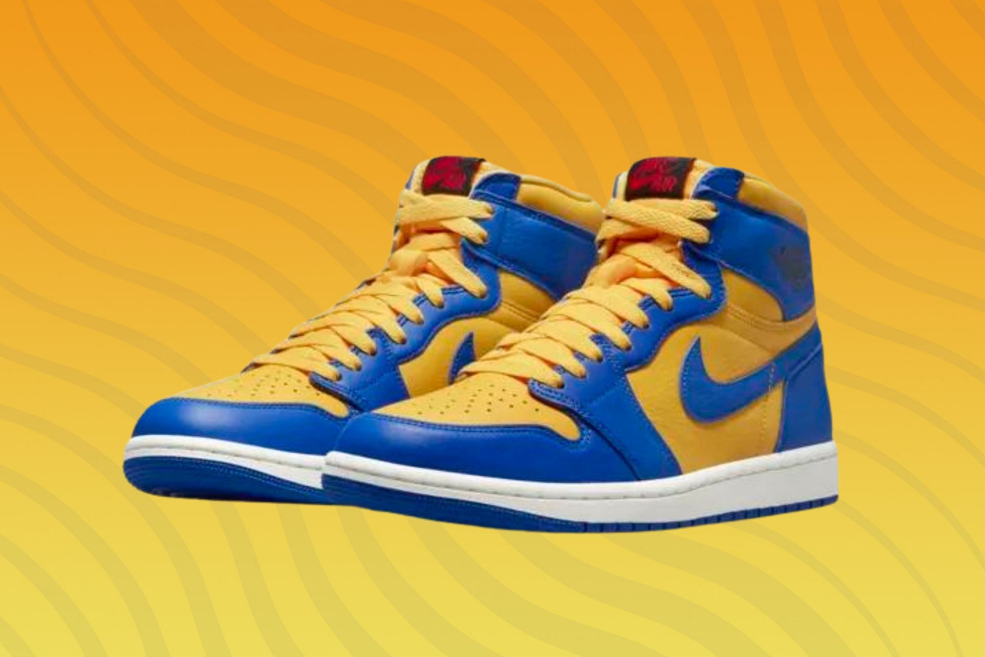 Nike Air Jordan 1 High "Game Royal and Varsity Maize" sneakers Where