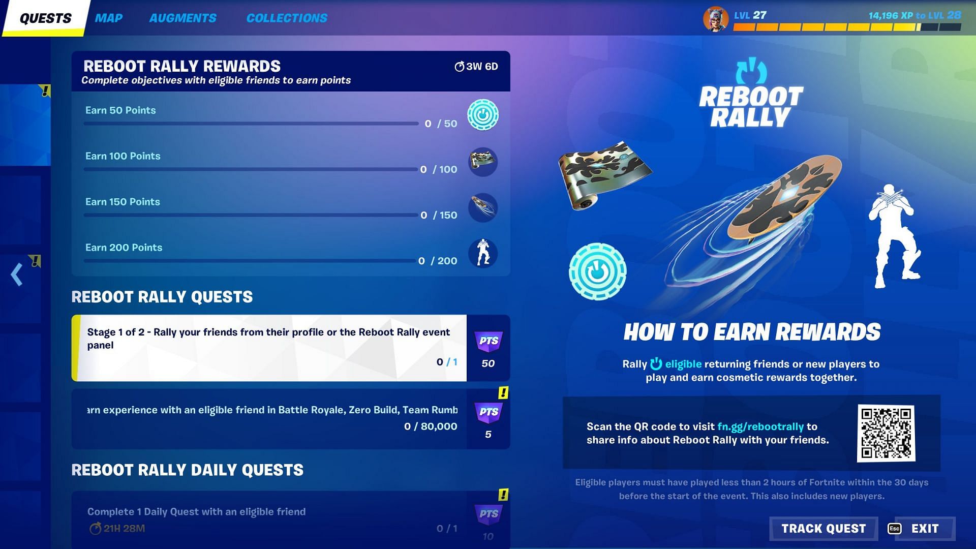 Fortnite Reboot Rally-Quests Sind Bis Zum 10. Januar Verfügbar (Bild Über Epic Games)