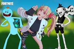 From Lennox Rose to Mr. Meeseeks: 10 most used Fortnite anime skins of Chapter 3 Season 4