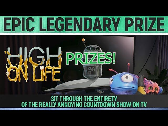 How to obtain the Epic Legendary Prize achievement in High on Life