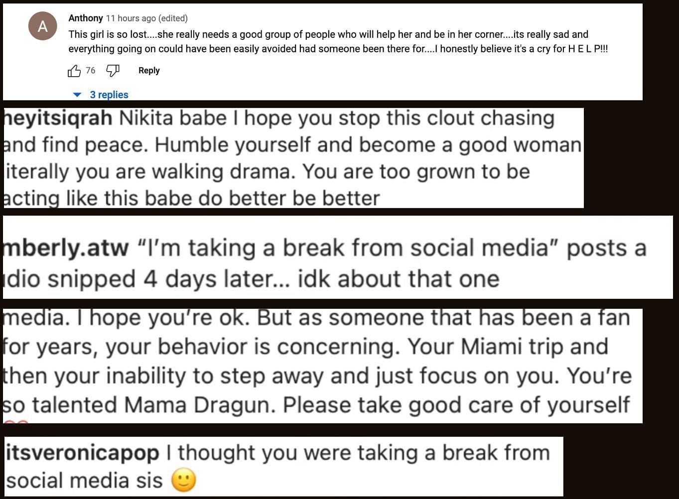 &quot;I hope you&#039;re ok&quot;: Netizens express concern over Nikita Dragun&#039;s recent behaviour. (Image via YouTube)