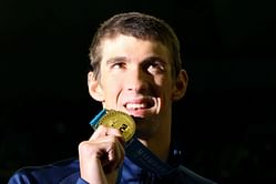 How many team events has Michael Phelps won in the Olympics?