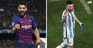 "You don't get tired of showing that you're the best in the world" - Luis Suarez sends emotional message to Lionel Messi after Argentina heroics