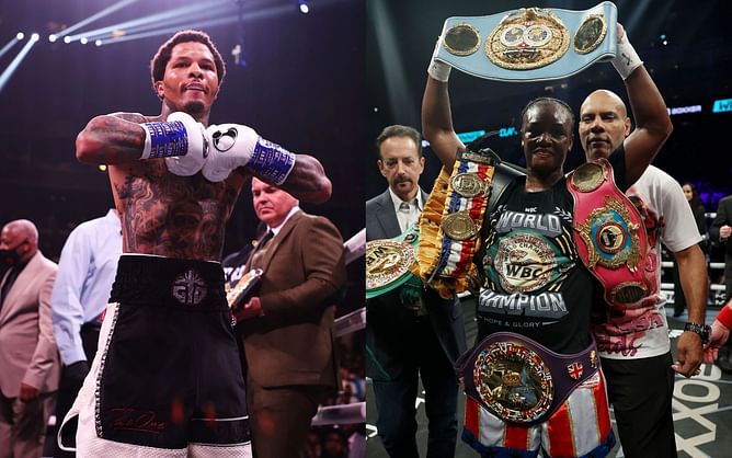 "Don't throw rocks and hide your hands" - Claressa Shields reacts to domestic violence allegations against Gervonta Davis