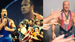 Why did Kurt Angle leave Amateur Wrestling?