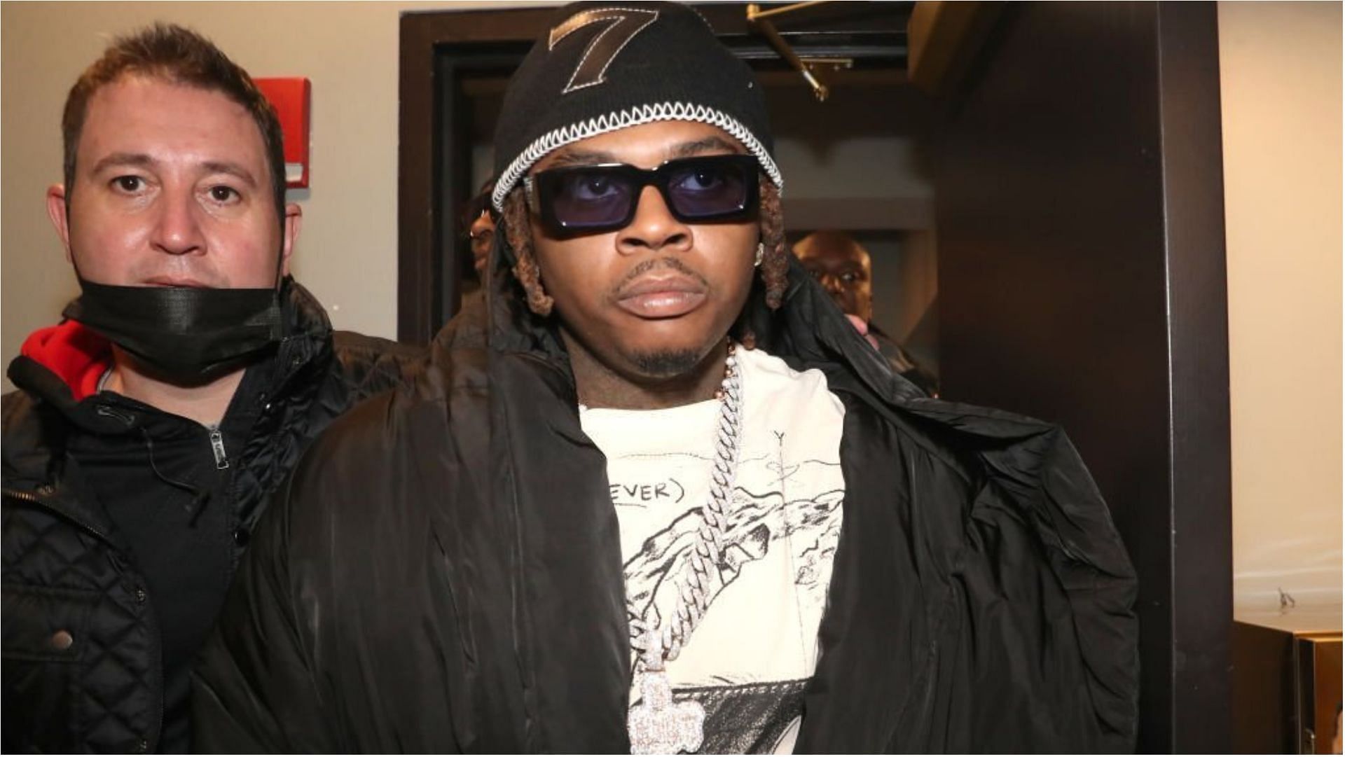 Gunna was arrested in May 2022 on RICO charges (Image via Johnny Nunez/Getty Images)