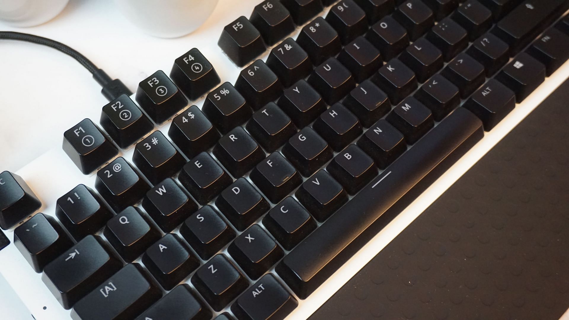 The keycaps on the Function keyboard (Image via Sportskeeda)