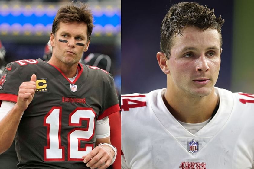 Who is 49ers starting QB today vs. Tom Brady's Buccaneers?