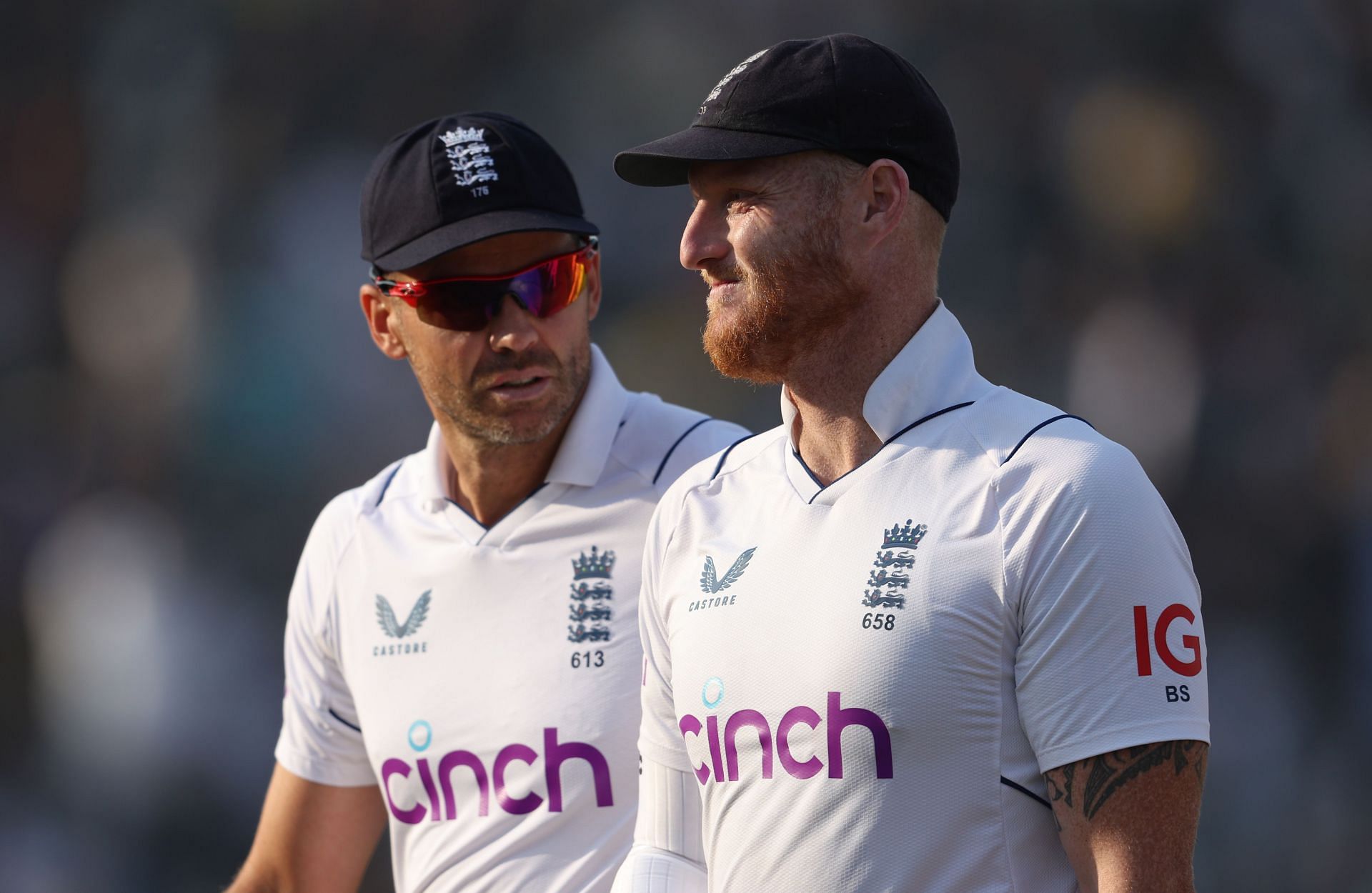 James Anderson (left) and Ben Stokes (Credits: Getty)