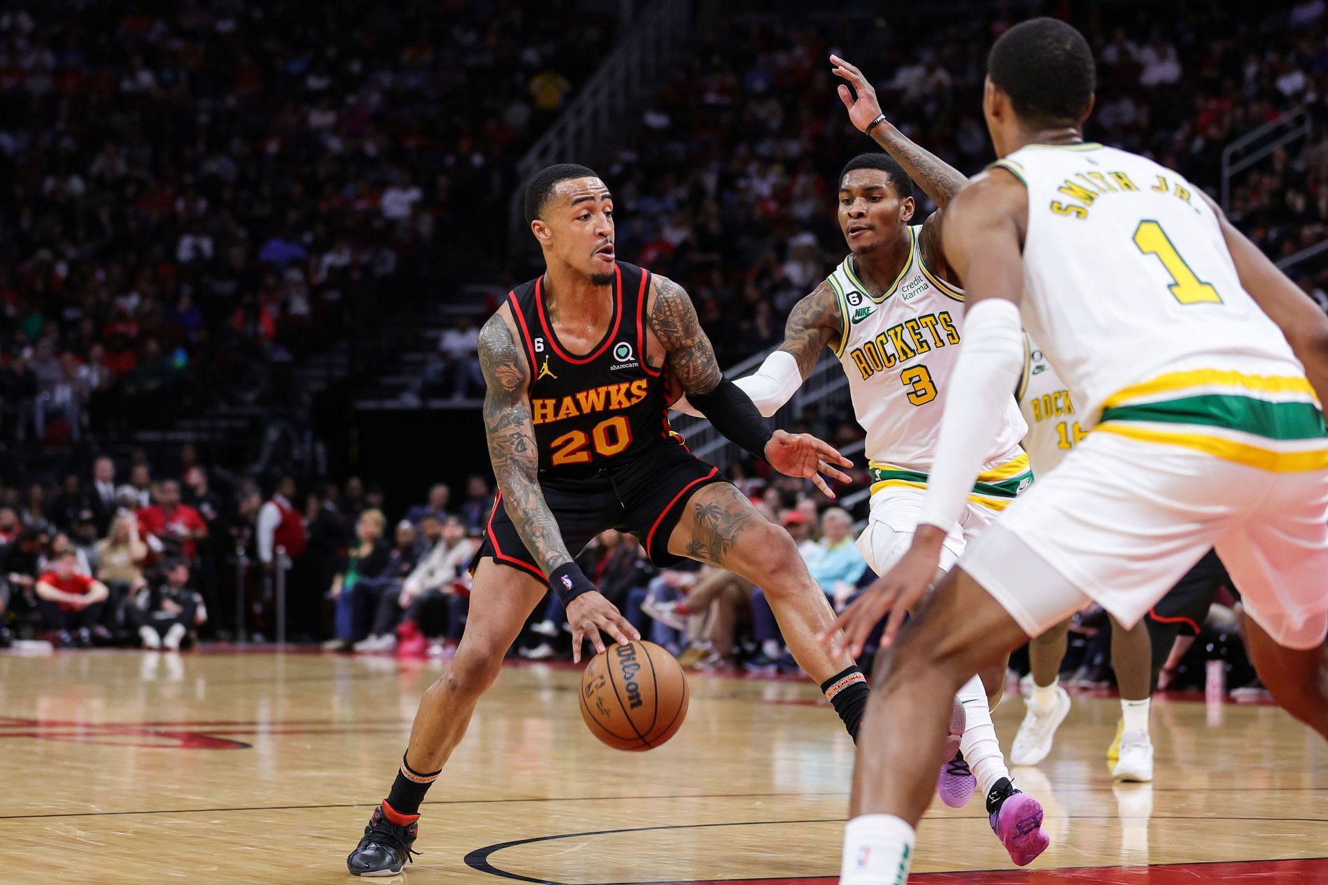 John Collins is another name that has popped on the NBA trade market.