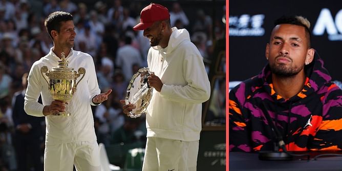 “No tournament is a full-strength tournament without Novak Djokovic in it” - Nick Kyrgios looking forward to Serbian competing at 2023 Australian Open
