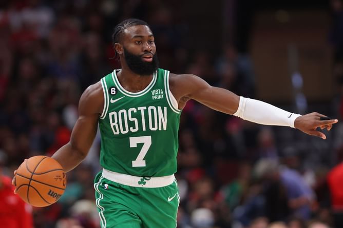 Jaylen Brown reacts to LeBron James’ recent remarks on Jerry Jones - “I’ve seen LeBron’s comments, and I think it should be looked at”
