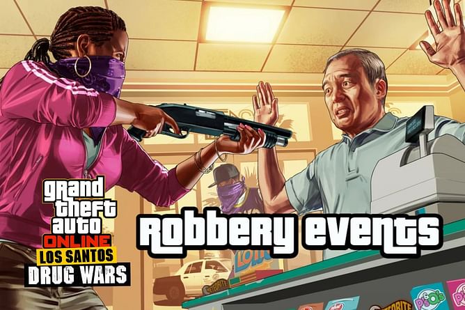New Store and Bank Robbery events reportedly coming to GTA Online as Los Santos Drug Wars drip feed