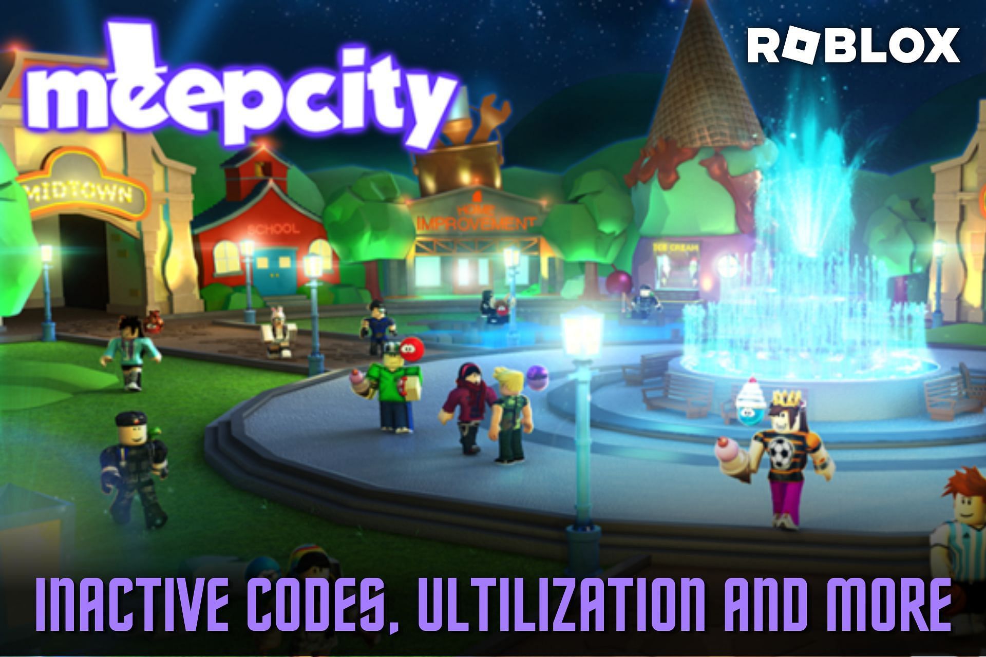Website of the Roblox Game MeepCity. Editorial Stock Photo - Image