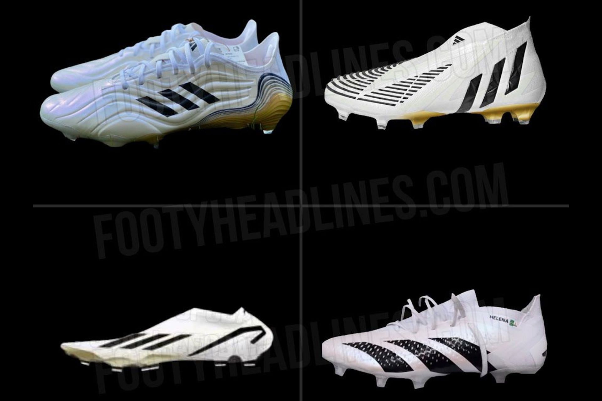 Take a closer look at the leaked images of the shoes arriving under the latest collection (Image via FootyHeadlines)