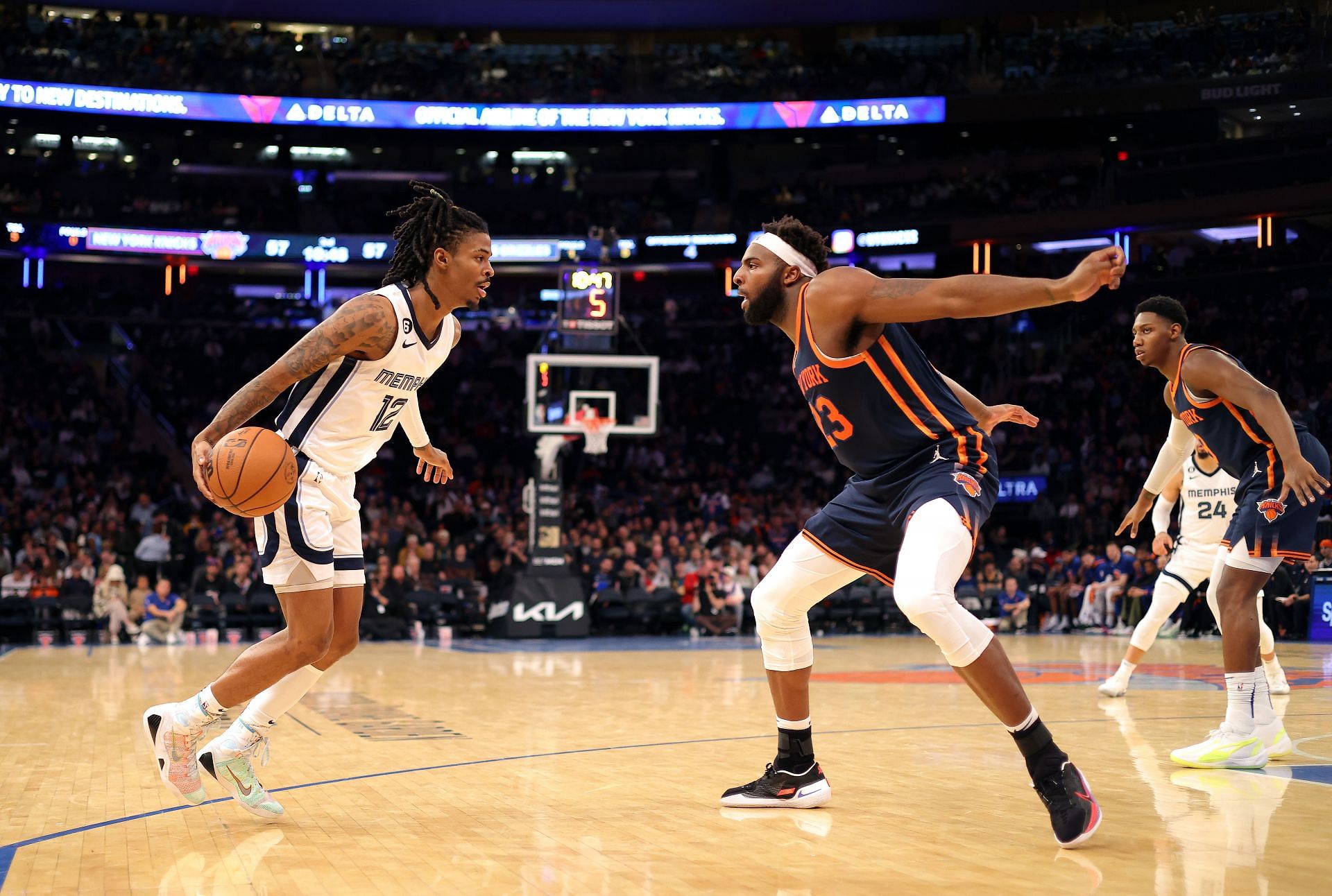 Ja Morant, Memphis Grizzlies vs. New York Knicks.