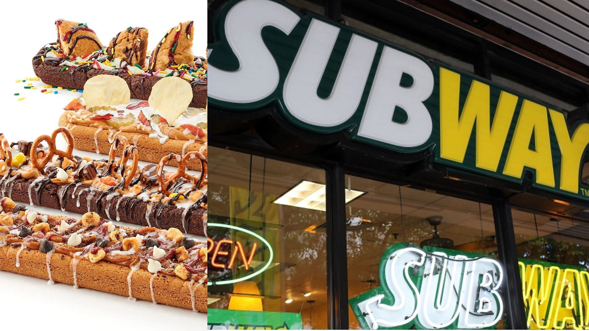 exterior of a Subway restaurant in Miami, Florida and Subway