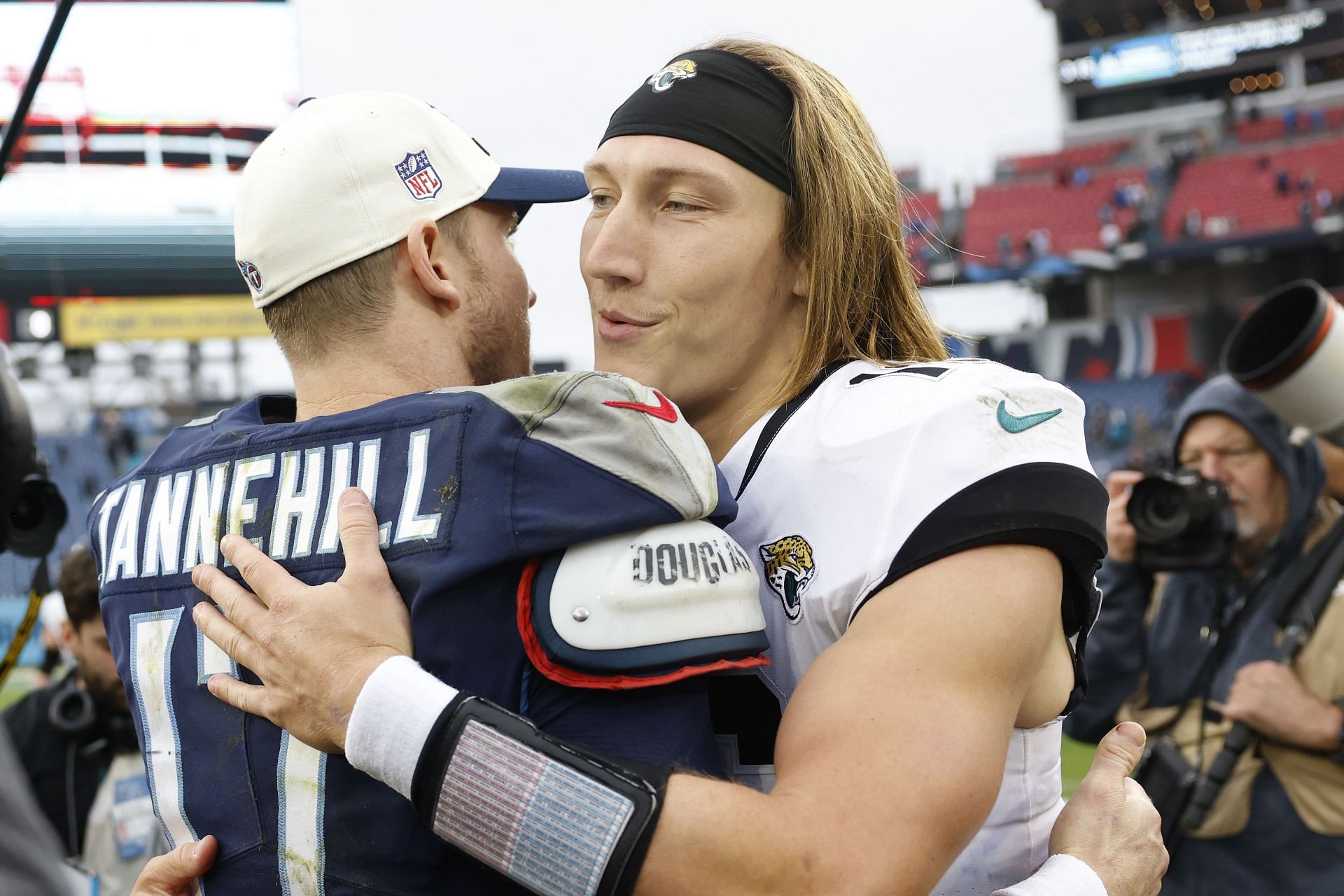 Ryan Tannehill and Trevor Lawrence