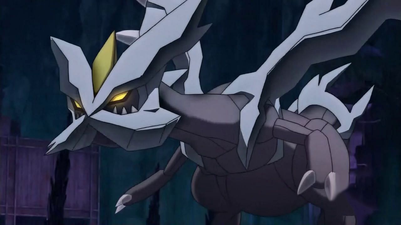 Kyurem as it appears in the anime (Image via The Pokemon Company)