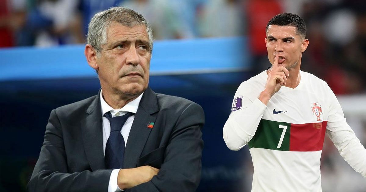 Fernando Santos benched Cristiano Ronaldo for Portugal