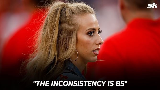 Brittany Mahomes left fuming following crunching tackle on husband Patrick