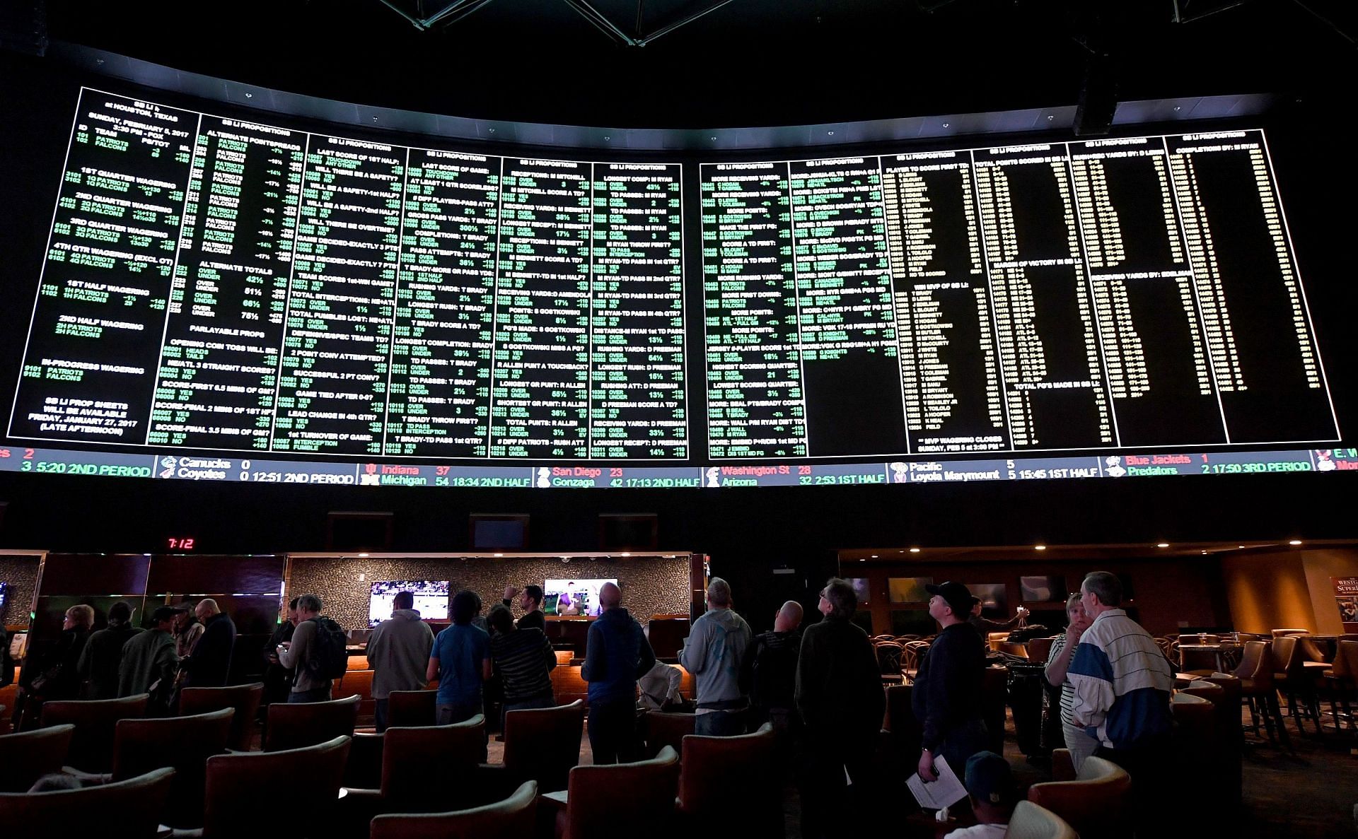 Super Bowl LI Proposition Bets At The Westgate Las Vegas Race &amp; Sports SuperBook