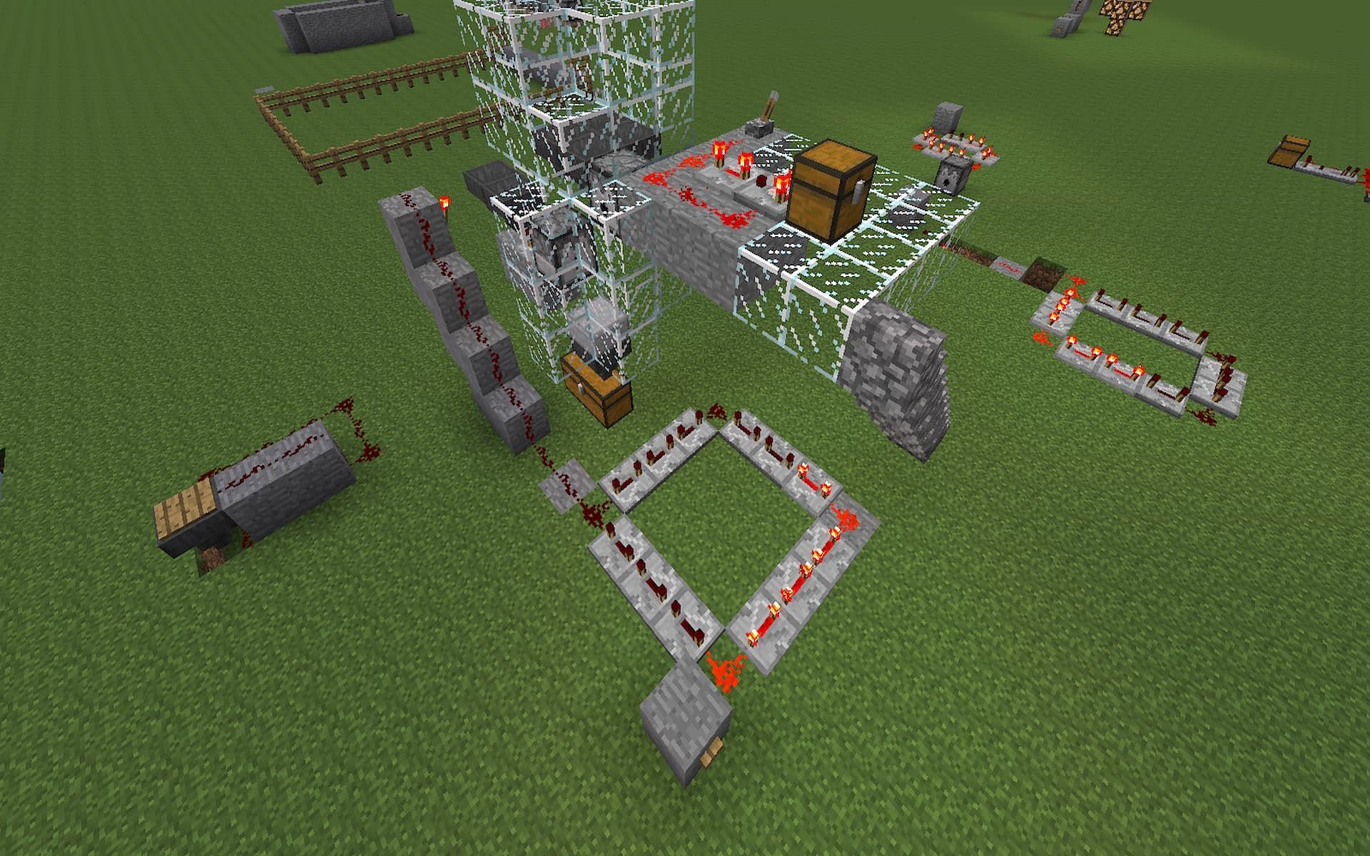 Redstone can help build many machines (Image via Minecraftforum.net)