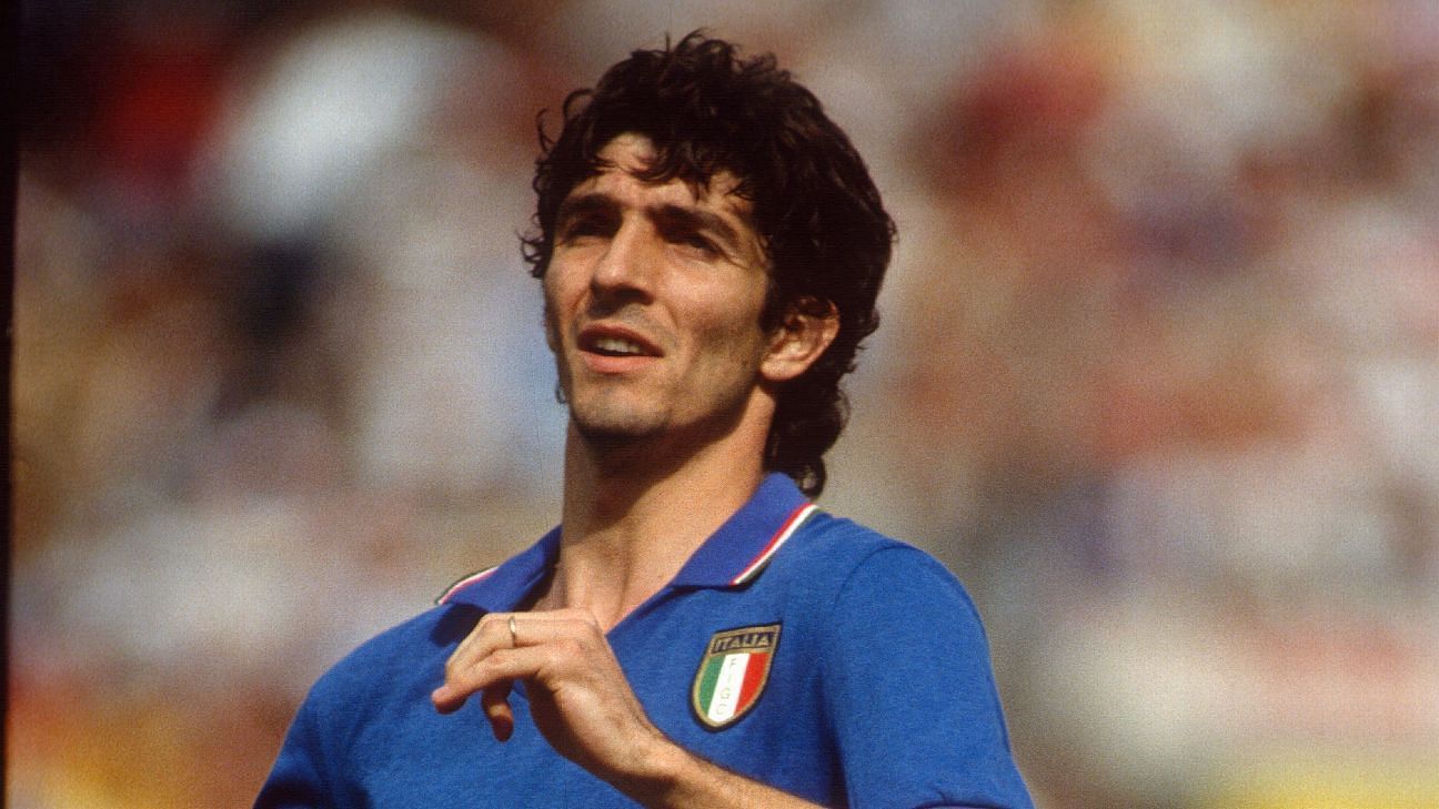 Paolo Rossi is arguably the most skilled center-forward in Italy's history | Courtesy: ESPN
