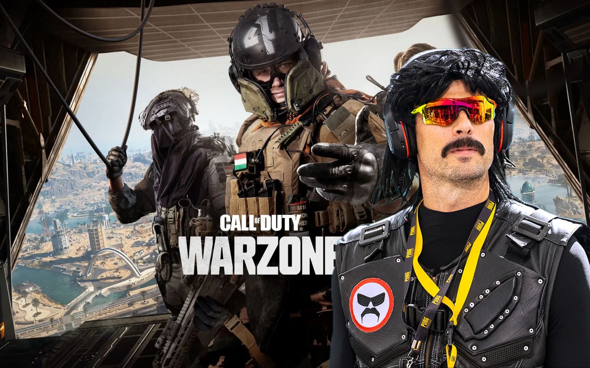 Dr DisRespect talks about getting banned for seven days in Warzone 2 (Image via Sportskeeda)