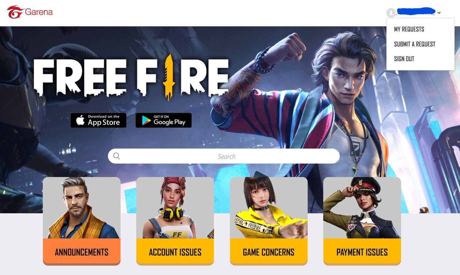 free fire support 120hz