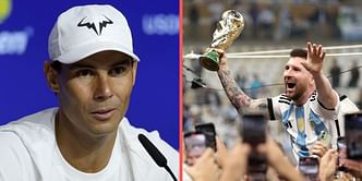 Rafael Nadal left in tears when Lionel Messi scored in 'spectacular' FIFA World Cup final