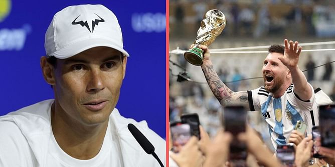 Rafael Nadal left in tears when Lionel Messi scored in 'spectacular' FIFA World Cup final