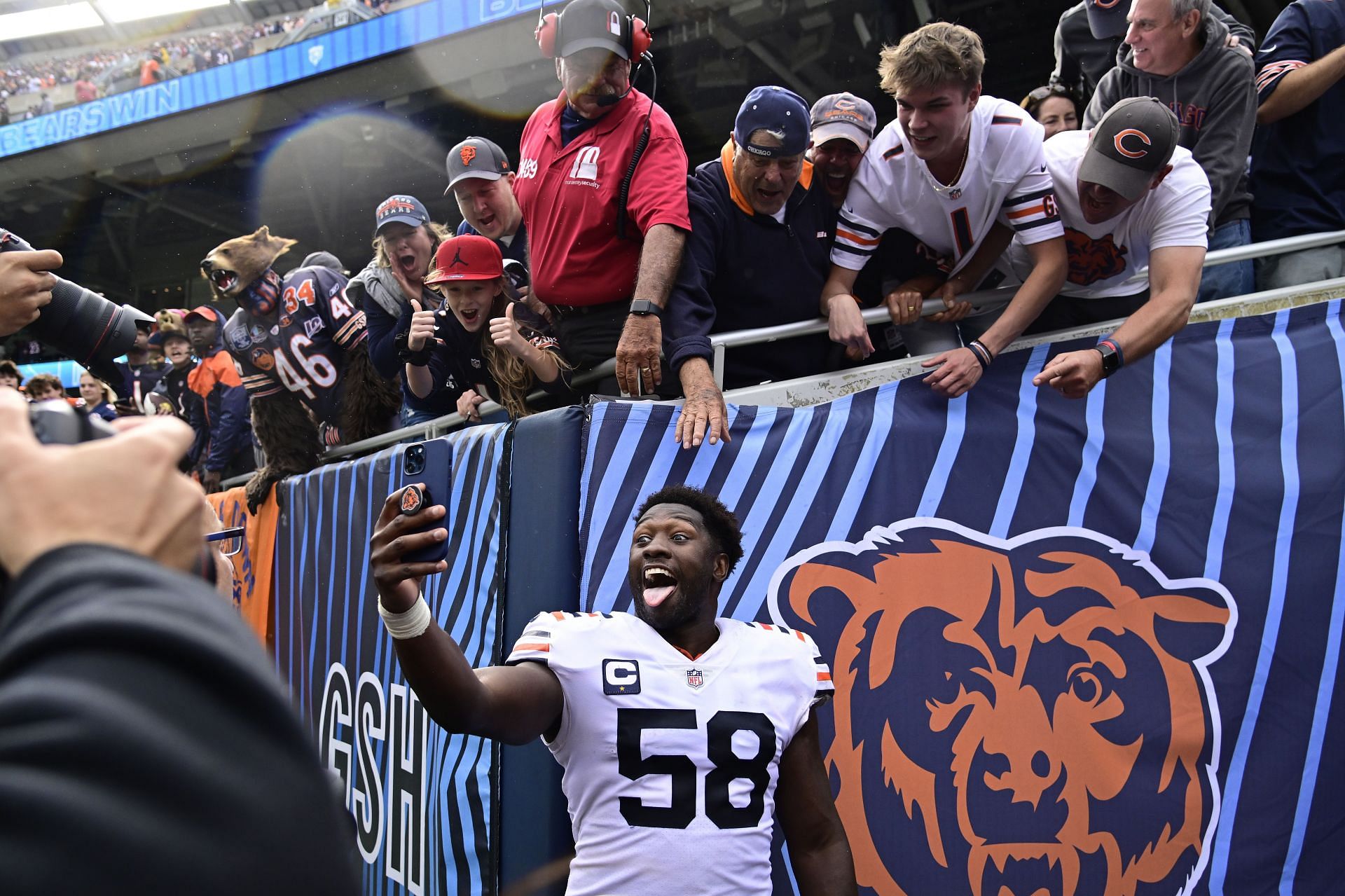 Former Bears linebacker Roquan Smith