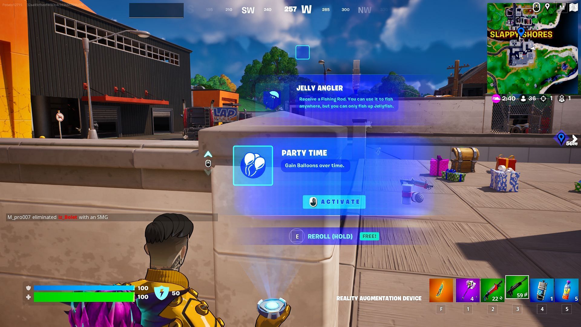 It&#039;s time to party! (Image via Epic Games/Fortnite)