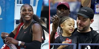 Alexis Ohanian proudly shares "one of his favorite" Serena Williams sports cards that also features unborn Olympia