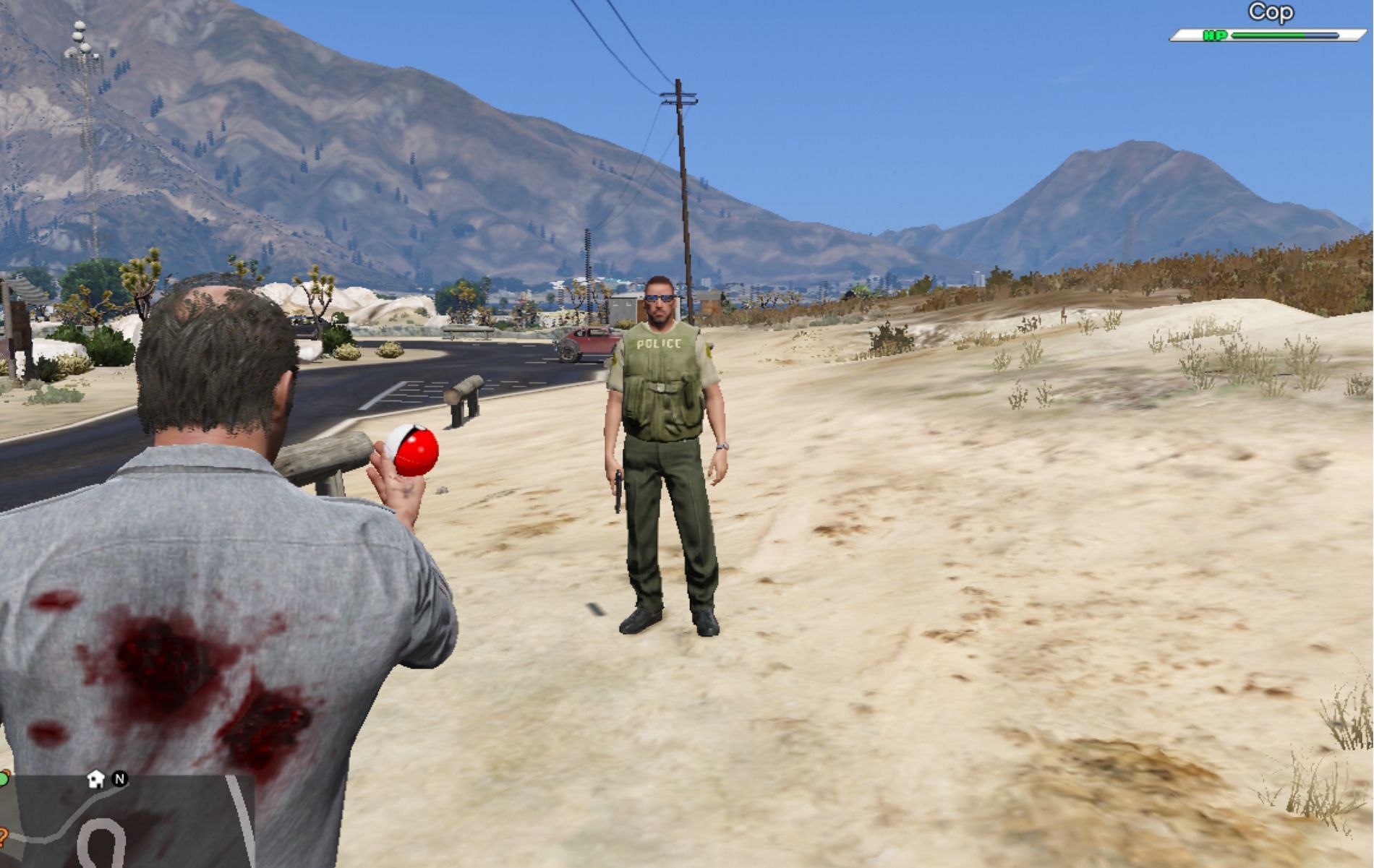 Catch whomever you want to fight alongside you (Image via Rockstar Games)