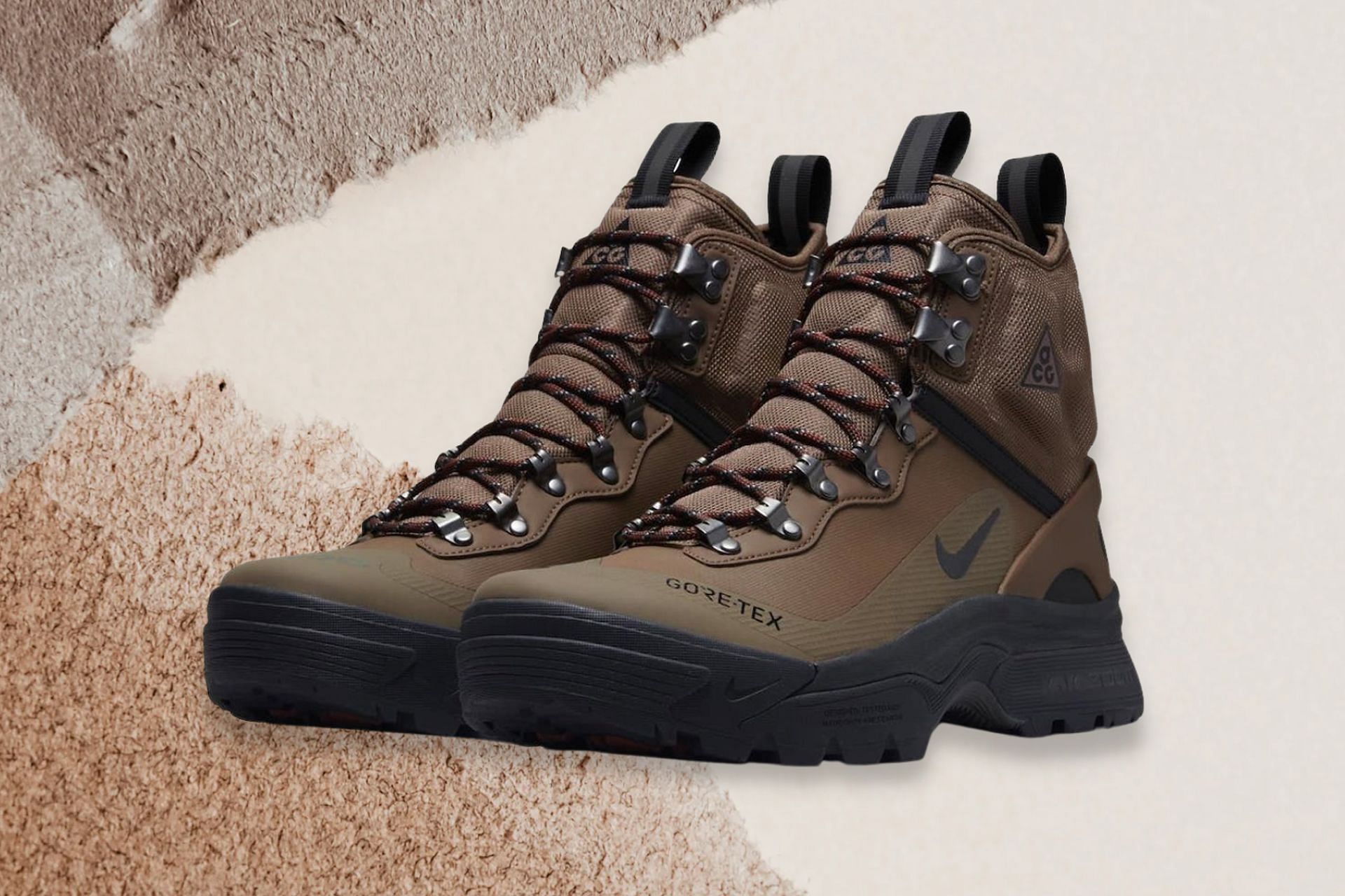 Acg boots clearance brown