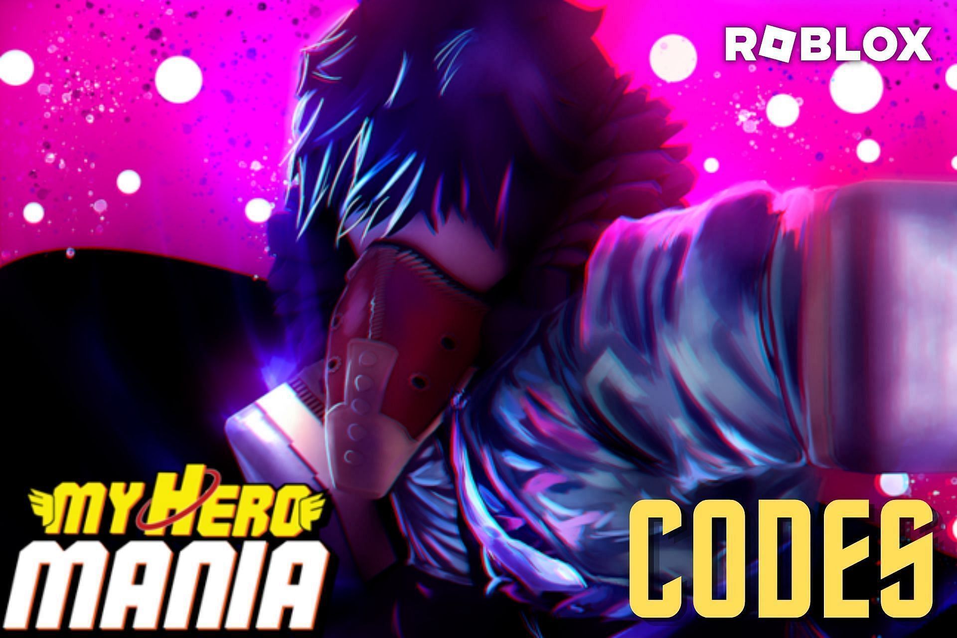 Roblox My Hero Mania codes (January 2023): Free Spins
