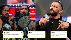 "They are only relevant in the top storyline because of Roman [Reigns]" - Twitterati explodes to comparisons between The Usos and major AEW tag team