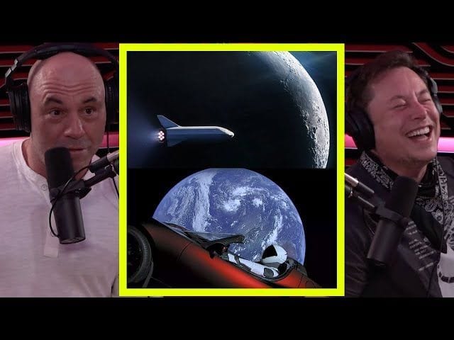 Elon Musk and Joe Rogan discuss a potential flying car by Tesla