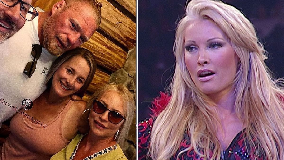 62 Year Old Ex Wwe Star Sends A Two Word Message To Brock Lesnar S Wife Sable