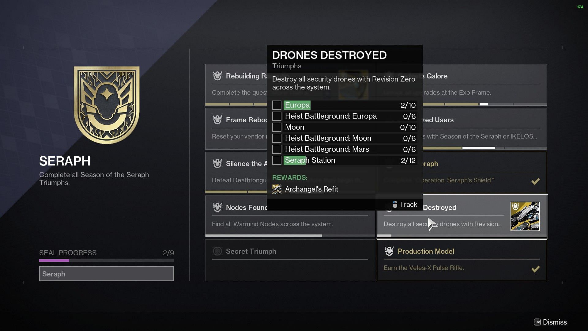 Drone Destroyed (Image via Destiny 2)