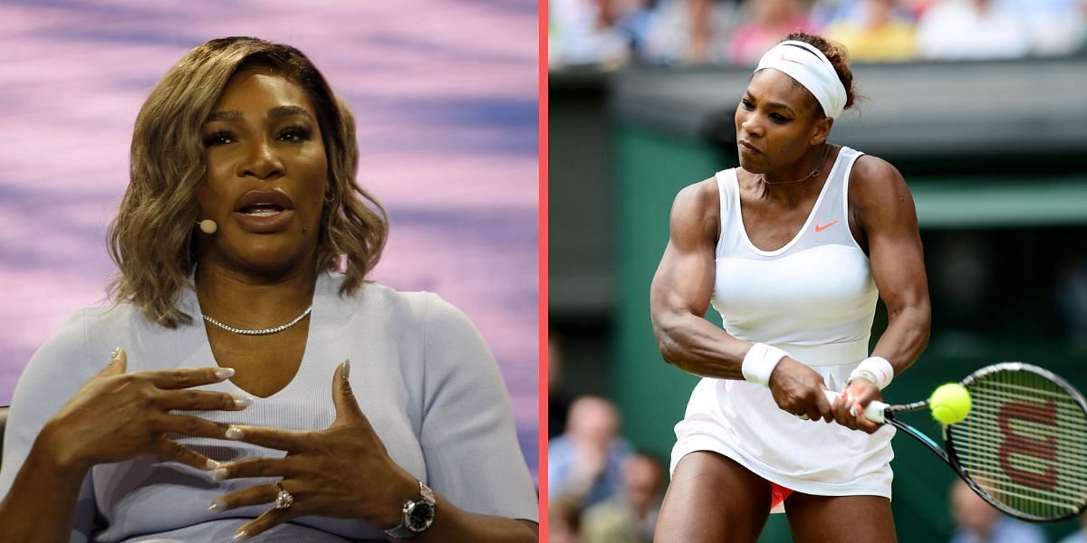 Serena Williams said that she was not comfortable with her body as a teenager