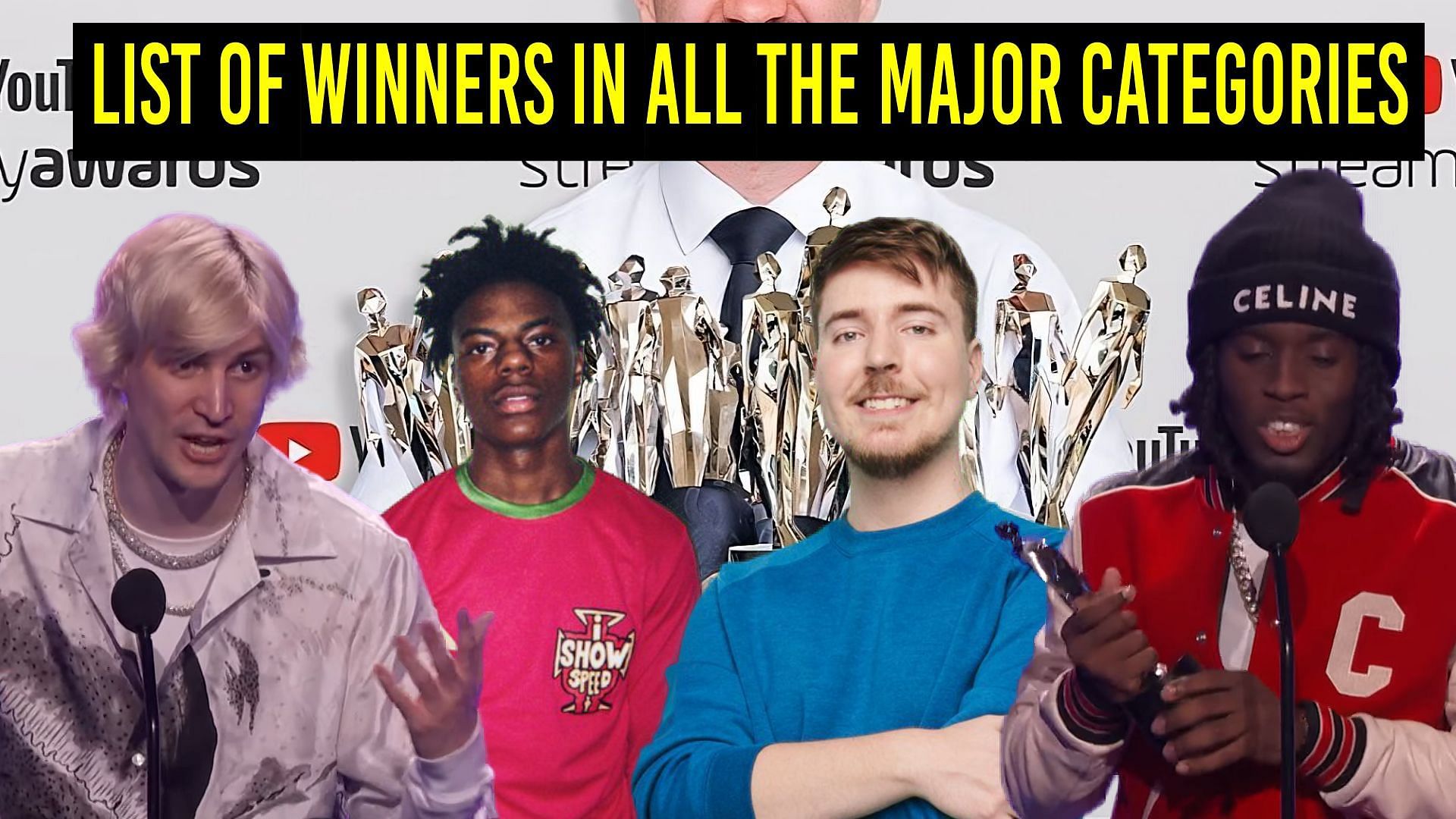 The Streamer Awards Full Winners List