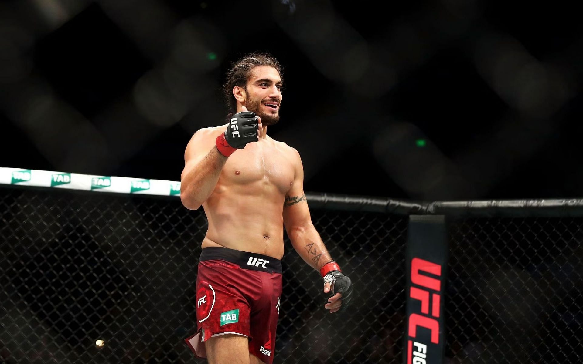 Late fighter and UFC TUF winner Elias Theodorou